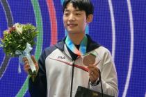 사격 송종호, 바쿠 월드컵 남자 25m 속사권총 동메달
