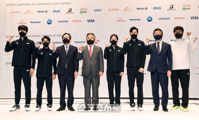 [포토]도쿄올림픽 G-100, 각오를 다지는 대한민국 선수단