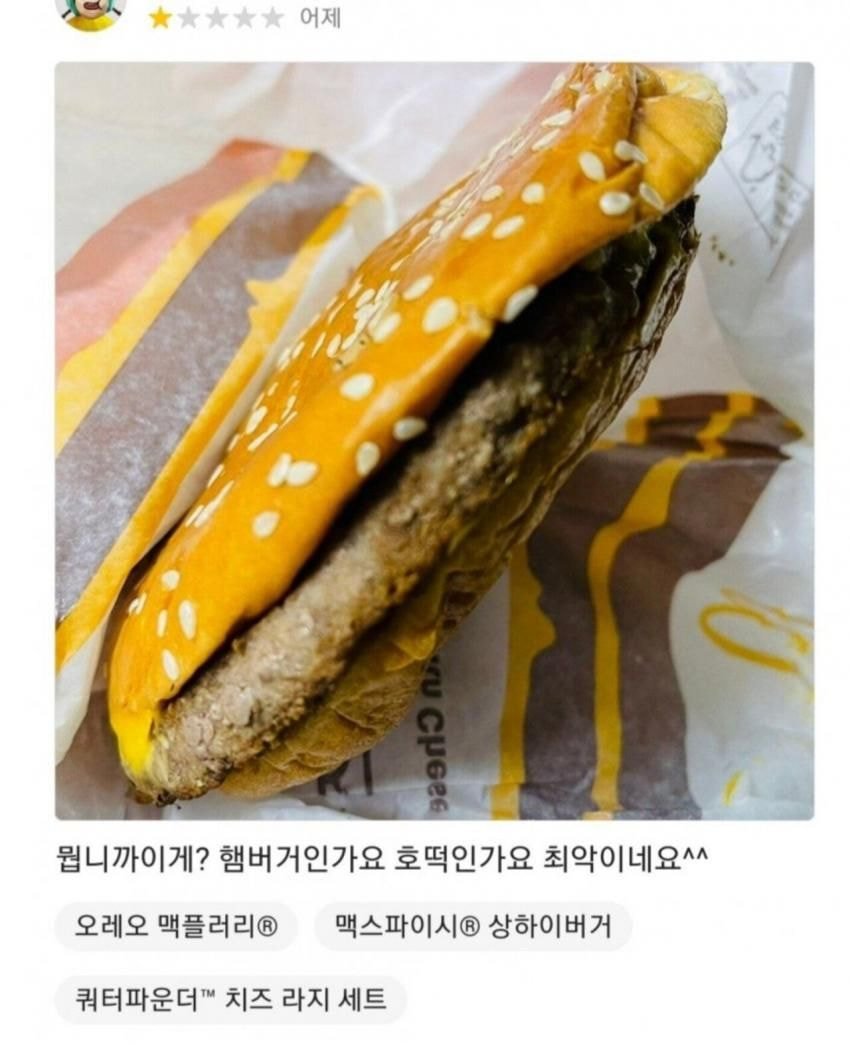 맥도날드 신제품 햄떡.jpg