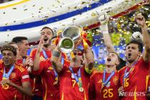 스페인, 잉글랜드 꺾고 유로 2024 우승… 통산 4번째 정상 [뉴시스Pic]