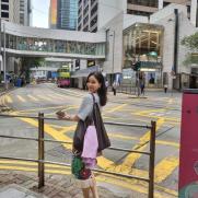 '♥장동건' 고소영, 홍콩에서도 빛나는 미모…"뱀파이어네"