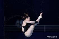 다이빙 김나현, 세계선수권 여자 10m 결승 진출 좌절…준결승 16위