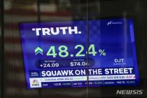 트럼프 미디어 공매도 투자자들 1억 달러 손실에도 투자 지속-NYT