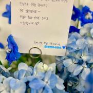 한지민, 청룡 떠나는 김혜수에 손편지 "사랑합니다"