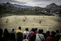 그린란드의 한 축구경기장