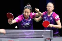 신유빈-전지희, 중국팀에 져 세계선수권 여자 복식 은메달