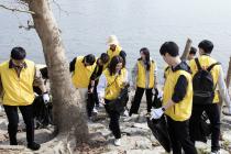 HDC현대산업개발, 세계 물의 날 맞아 한강 '줍깅' 봉사활동