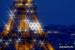 파리 에펠탑에 걸린 올림픽 오륜마크 [오늘의 한 컷]