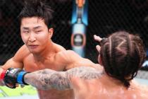 이정영, UFC 데뷔전 판정승…"올해 목표는 3연승"