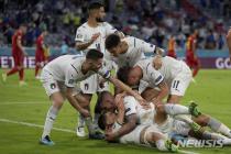 이탈리아, 세계 1위 벨기에 2-1 꺾고 유로 4강행