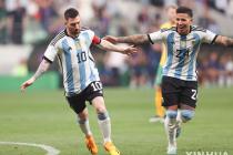 메시, 개인 최단 79초만에 골…아르헨티나 2-0 승리