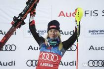 '스키여제' 시프린, 월드컵 여자 회전 우승…통산 97승