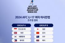 여자 U-17 축구 대표팀, 아시안컵서 북한과 같은 조