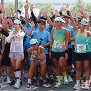 무쇠소녀단과 함께 달린 2024 리사이클 환경마라톤 [뉴시스Pic]