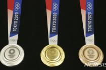 [도쿄2020] '올림픽 금메달' 사실은 은메달…금 6g 도금해 제작