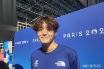 올해 세계선수권 金 김우민, 2023년 우승자 쇼트와 예선 4조서 역영[파리2024]
