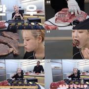 히밥, 한우 7kg 먹방…"큰 고기가 그냥 사라졌어"