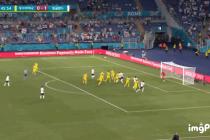 유로 2020 8강 우크라이나 vs 잉글랜드 골장면 2
