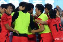 韓남자축구, 日 꺾고 아시안게임 첫 3연패…통산 6번째 우승