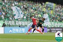 프로축구 K리그1 전북, 김천과 득점 없이 0-0 무승부