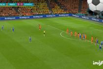 유로 2020 네덜란드 vs 우크라이나 골장면 4
