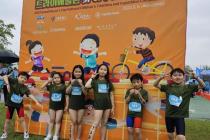 우리 아이의 첫 '철인3종' 도전…맞춤형 대회 한강 개최