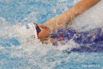 이은지, 여자 배영 200m 동메달…25년만 韓 선수 시상대
