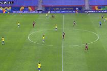 2021 코파 아메리카 브라질 vs 베네수엘라 골장면 3