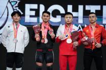 역도 이혜성, 아시아선수권 남자 61㎏급 인상 은메달