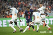 '이강인 78분' PSG, 마르세유 3-0 완파…리그 9경기 무패