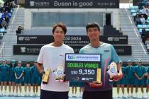 테니스 남지성, 부산오픈 챌린저 복식 우승