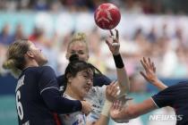 한국 女핸드볼, 노르웨이에 20-26 완패…'2연패' 8강 진출 적신호[파리 2024]
