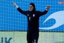 "남자 아냐?"…성별 논란 터진 이란 여자축구 대표팀 골키퍼(영상)