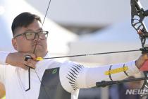 김우진·임시현, 파리올림픽 양궁대표 최종 1차 평가전 1위