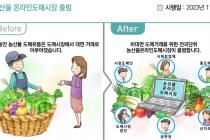 '농가소득 UP 유통비용 DOWN'…농산물 온라인도매시장 시범운영