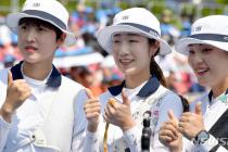'세계 최강' 한국 양궁, 월드컵 금메달 6개 수확(종합)