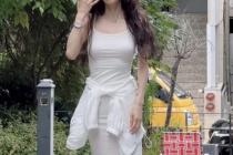 '태국재벌♥' 신주아, 끈 원피스로 뽐낸 슬랜더 몸매