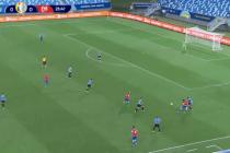 2021 코파 아메리카 우루과이 vs 칠레 골장면 1