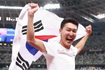[도쿄2020]높이뛰기 한국新 우상혁 "가능성 봤기에 후회 없다"